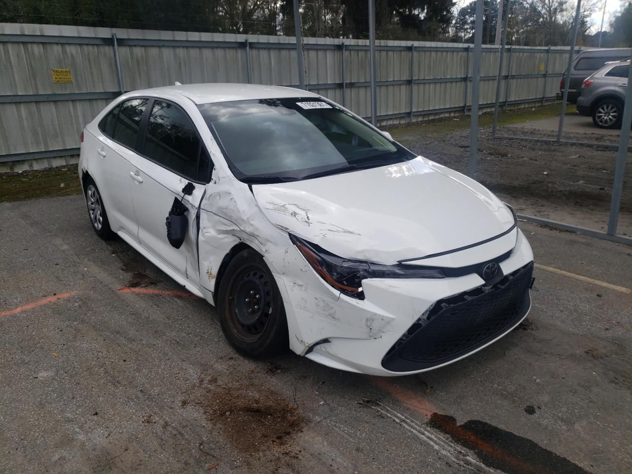 TOYOTA COROLLA LE 2020 with VIN JTDEPRAE5LJ080054 - Photo from auction