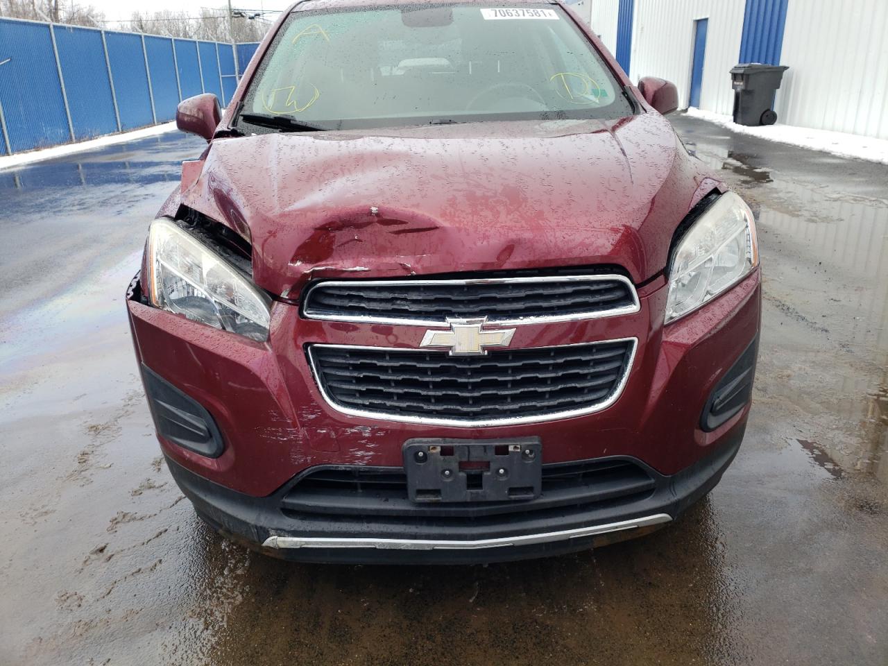 Photo 9 from auction – 2013 CHEVROLET TRAX 1LT with VIN 3GNCJLSBXDL189380