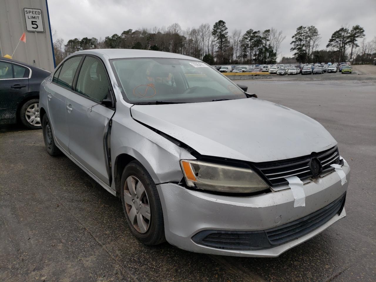 VOLKSWAGEN JETTA BASE 2013 with VIN 3VW2K7AJ7DM298890 - Photo from auction