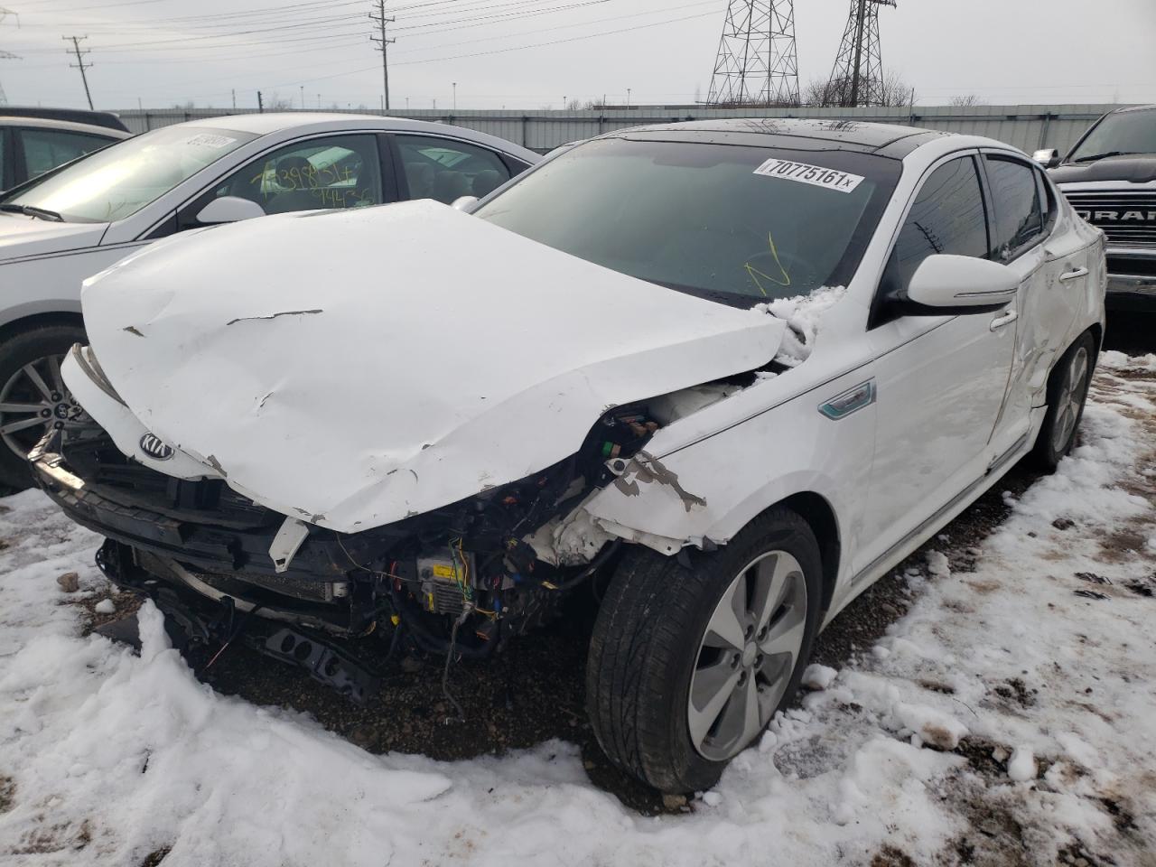 Photo 2 from auction – 2014 KIA OPTIMA HYB with VIN KNAGN4AD4E5062436