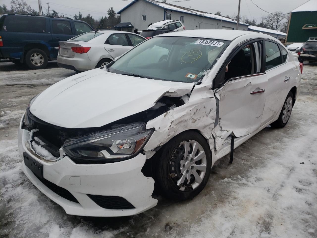 Photo 2 from auction – 2017 NISSAN SENTRA S with VIN 3N1AB7AP6HY404752