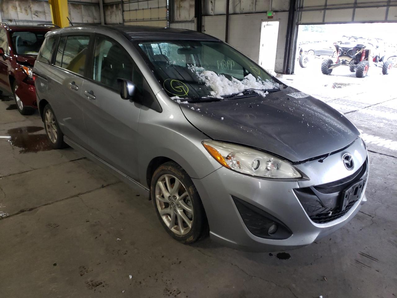 MAZDA 5 2012 with VIN JM1CW2CL6C0111783 - Photo from auction