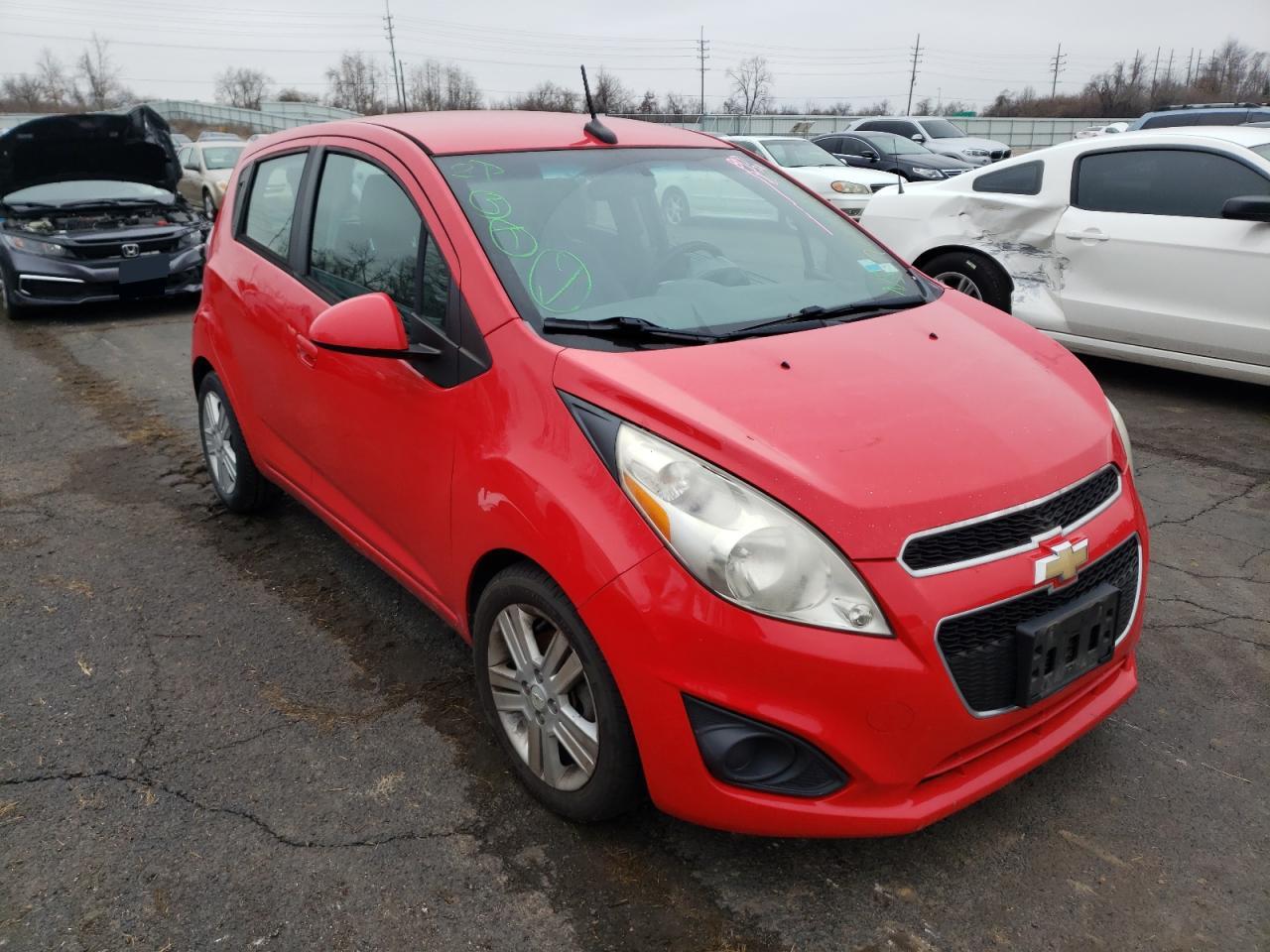 CHEVROLET SPARK 1LT 2013 with VIN KL8CD6S98DC532920 - Photo from auction