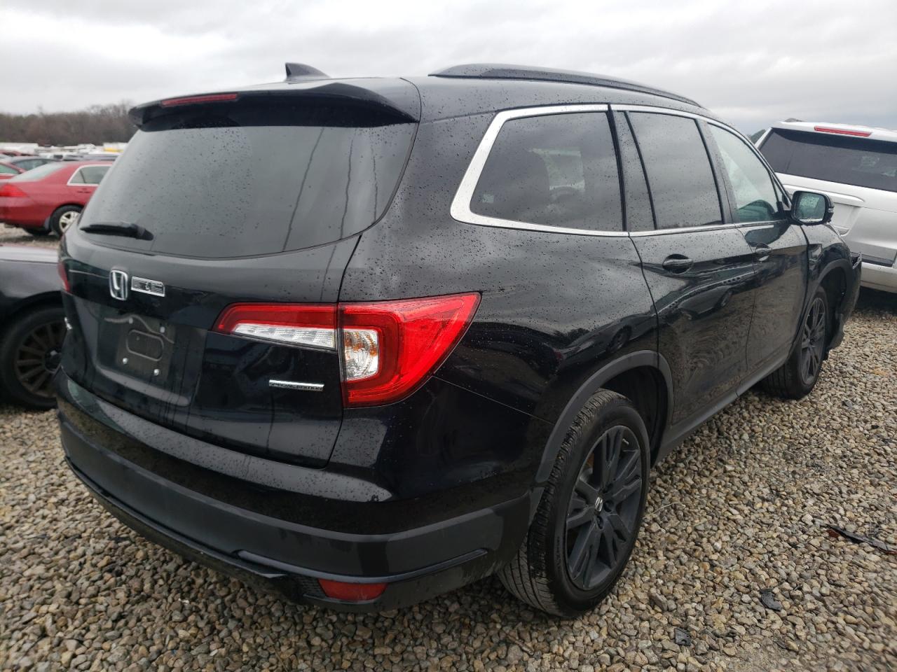 Photo 4 from auction – 2021 HONDA PILOT SE with VIN 5FNYF5H29MB045692