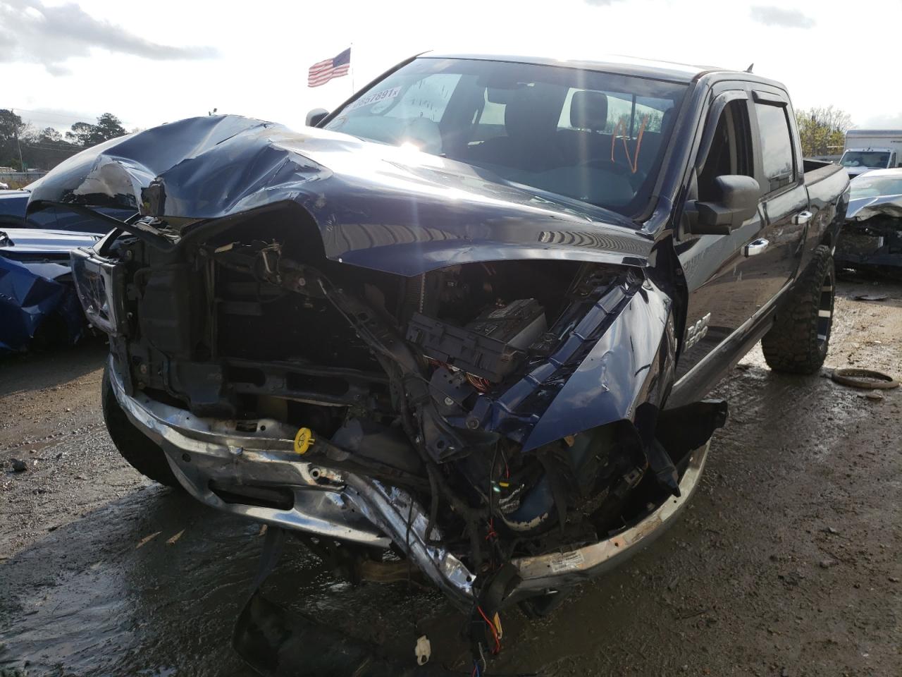 Photo 2 from auction – 2014 RAM 1500 SLT with VIN 1C6RR7LTXES452987