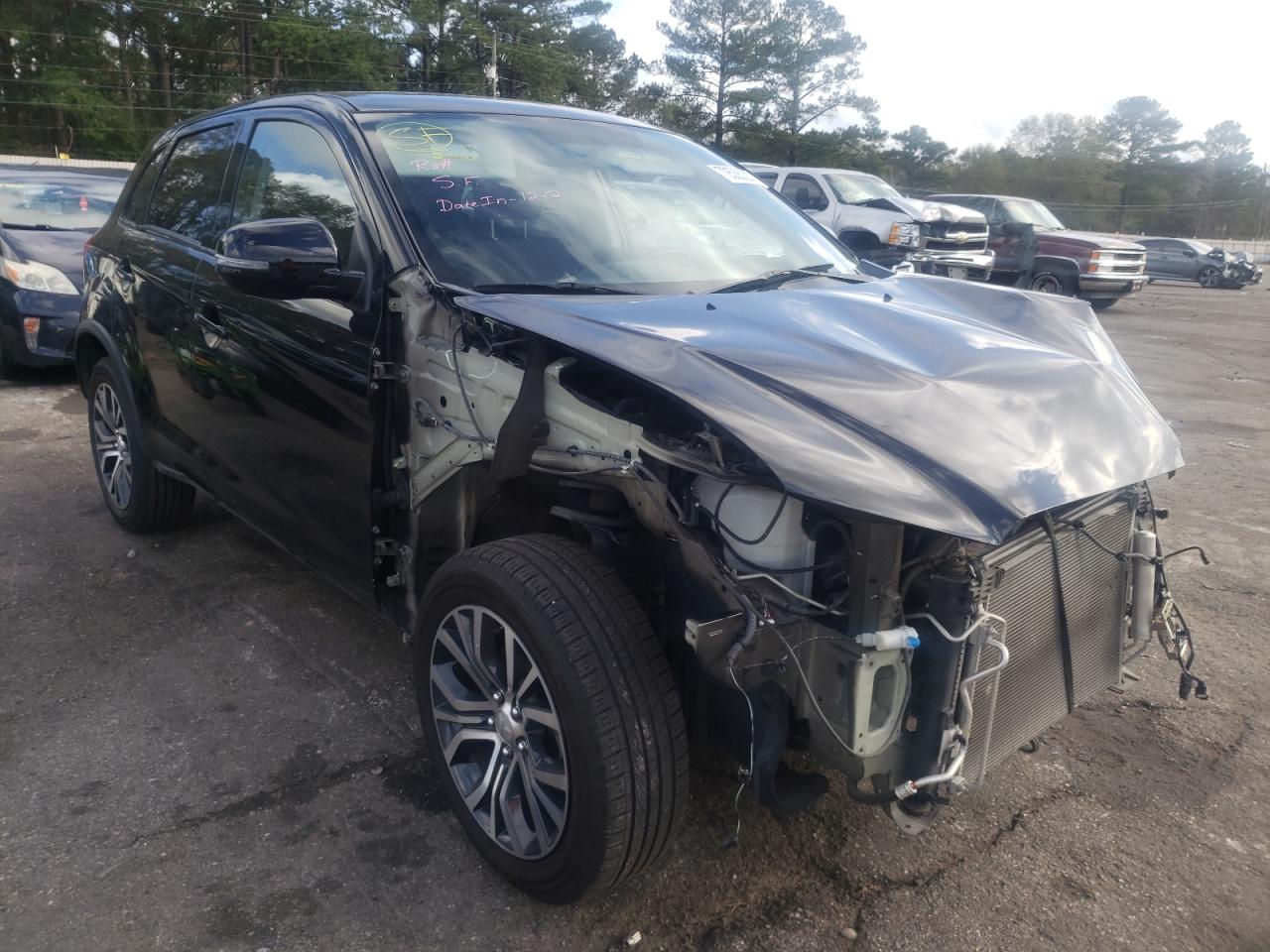MITSUBISHI OUTLANDER 2017 with VIN JA4AP3AU9HZ046737 - Photo from auction