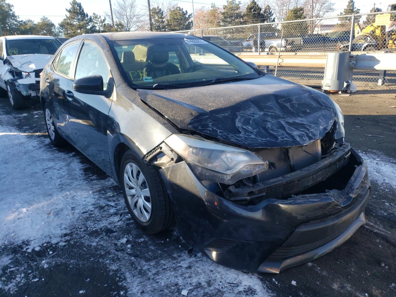 TOYOTA COROLLA L 2014 with VIN 2T1BURHE4EC160008 - Photo from auction