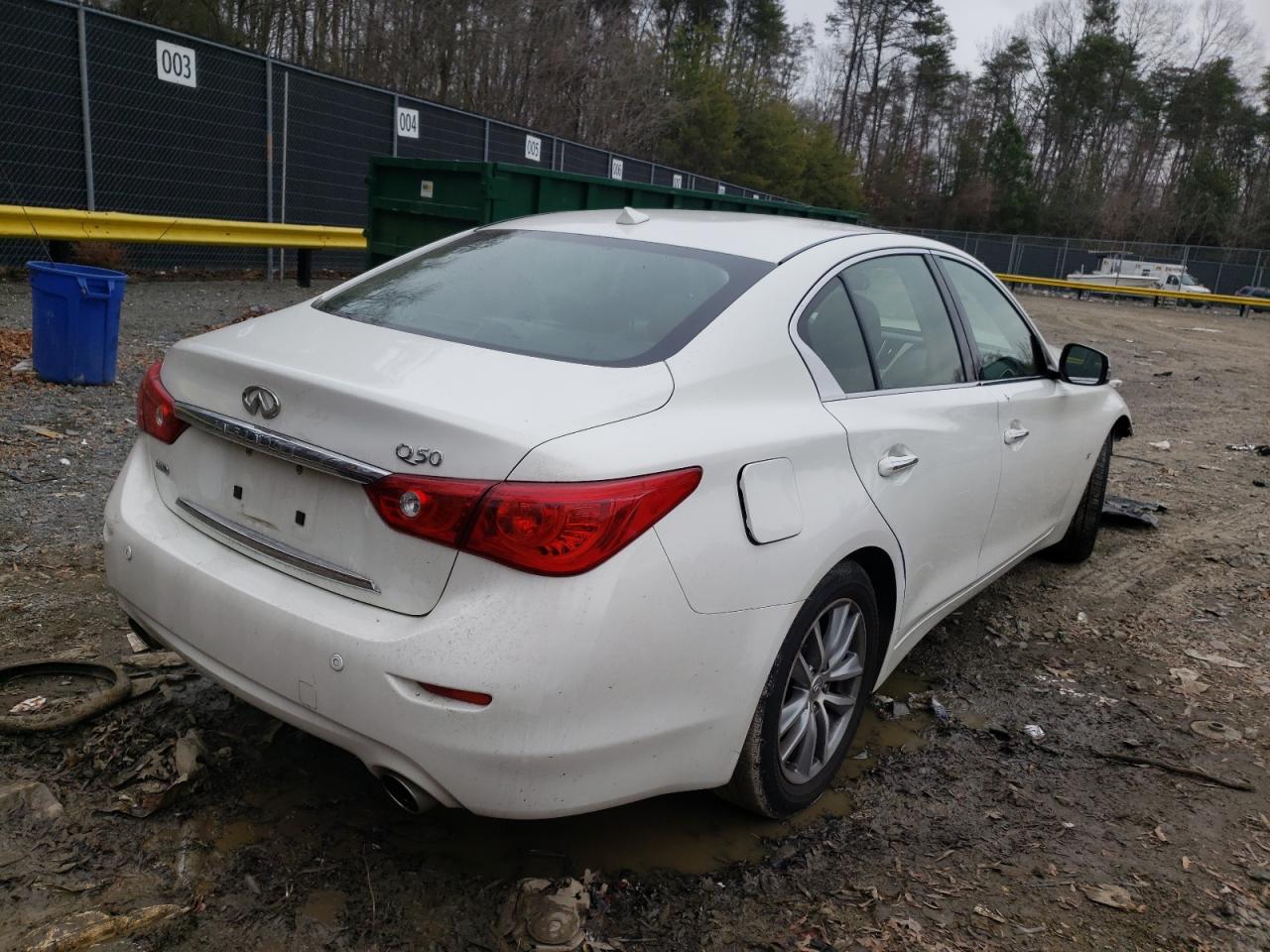 Photo 4 from auction – 2014 INFINITI Q50 BASE with VIN JN1BV7AR4EM693383