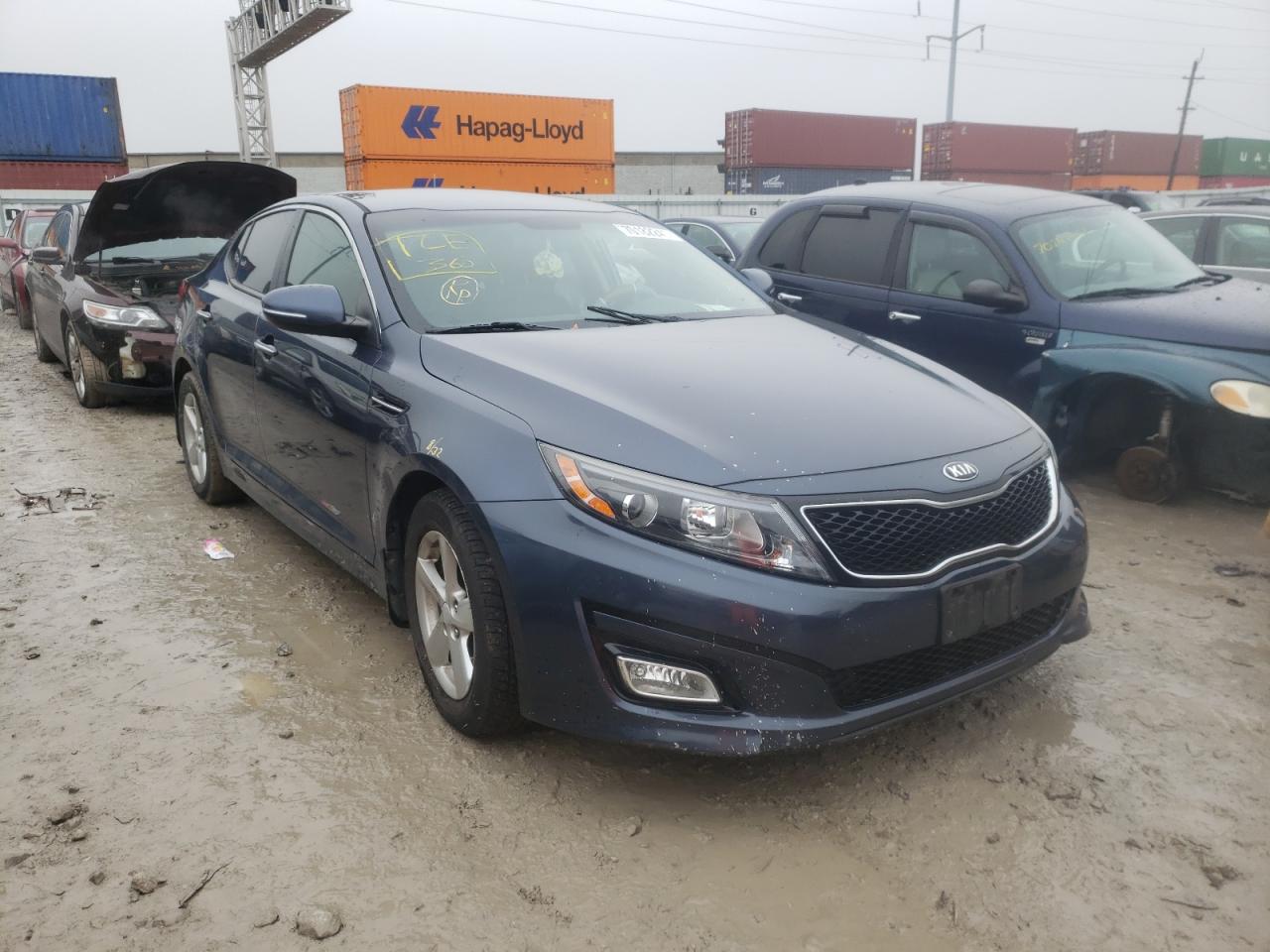 Photo 1 from auction – 2015 KIA OPTIMA LX with VIN 5XXGM4A72FG490289