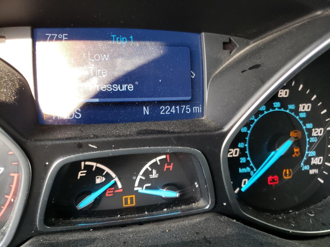 Photo 8 from auction – 2014 FORD ESCAPE S with VIN 1FMCU0F74EUA61952