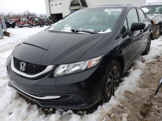 Photo 2 from auction – 2015 HONDA CIVIC EX with VIN 19XFB2F87FE201004