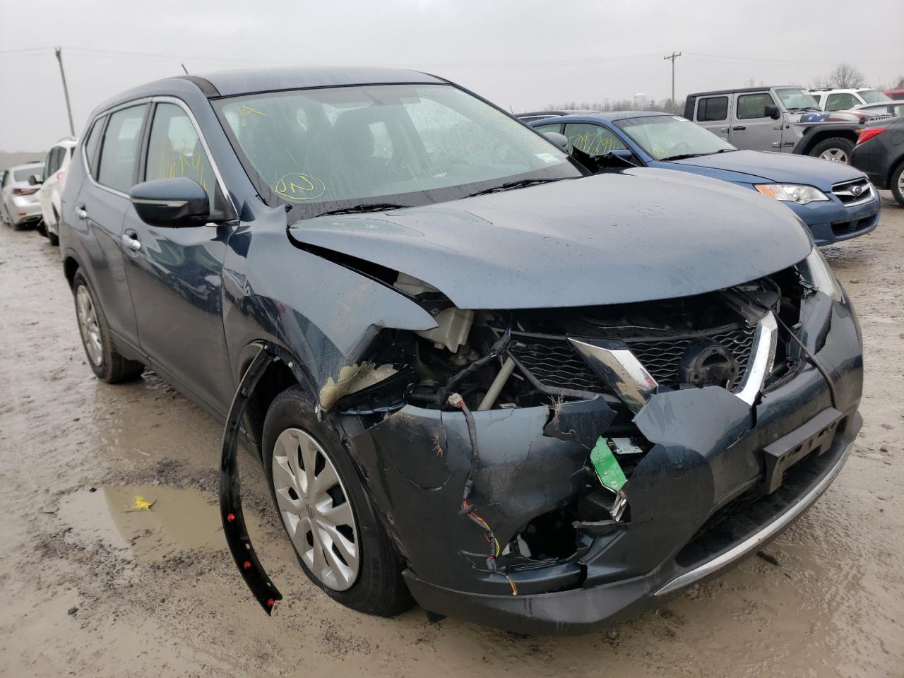 NISSAN ROGUE S 2014 with VIN 5N1AT2MV4EC788425 - Photo from auction