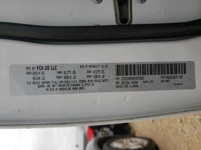 Photo 10 from auction – 2019 DODGE CHARGER SX with VIN 2C3CDXBG5KH670831