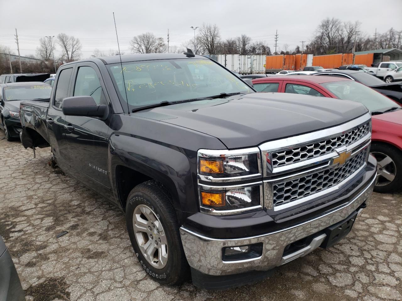 CHEVROLET SILVERADO 2015 with VIN 1GCVKREC9FZ308103 - Photo from auction