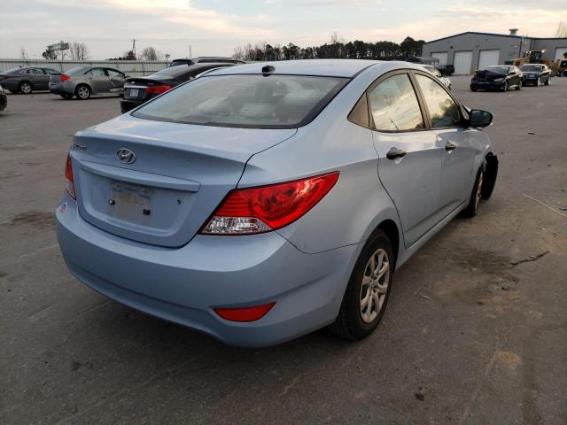 Photo 4 from auction – 2012 HYUNDAI ACCENT GLS with VIN KMHCT4AE3CU073815