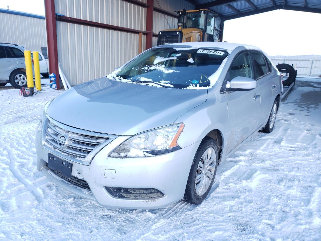 Photo 2 from auction – 2015 NISSAN SENTRA S with VIN 3N1AB7AP1FL661148
