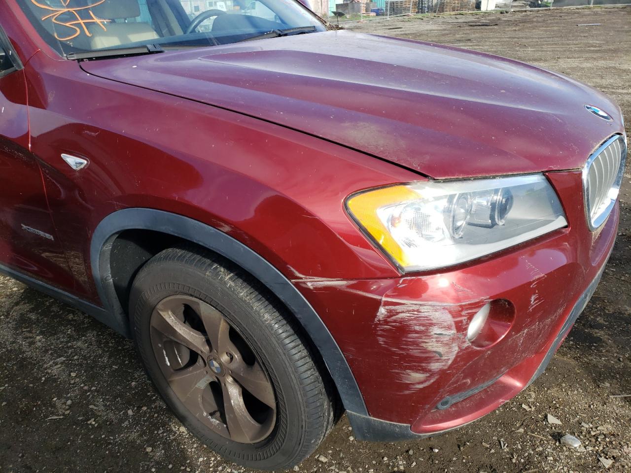 Photo 9 from auction – 2011 BMW X3 XDRIVE2 with VIN 5UXWX5C50BL701812