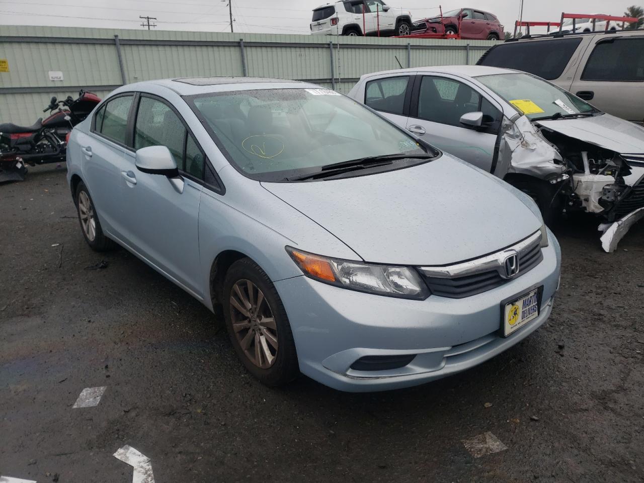 HONDA CIVIC EX 2012 with VIN 2HGFB2F82CH546863 - Photo from auction