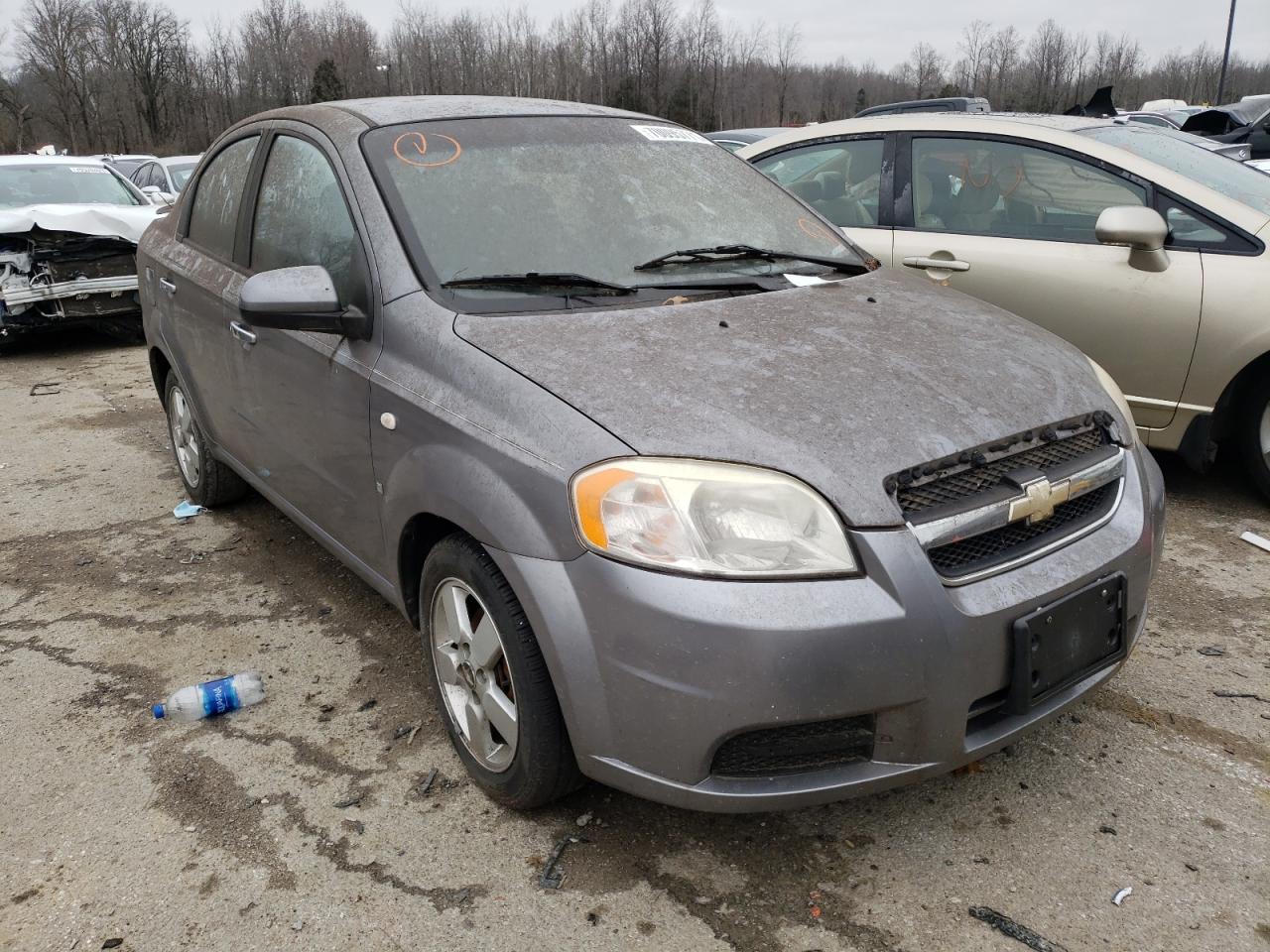 Photo 9 from auction – 2008 CHEVROLET AVEO with VIN KL1TG56608B233577