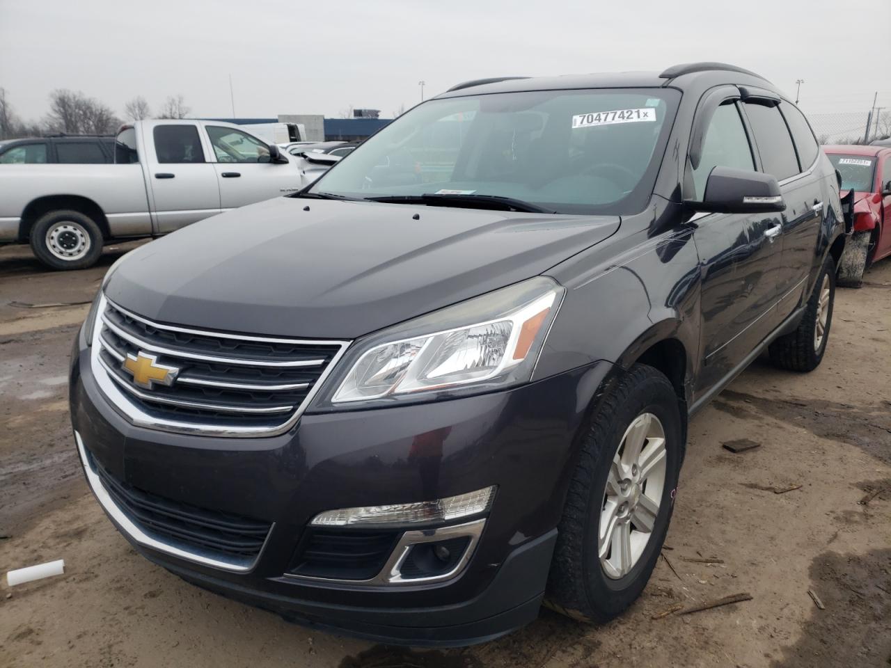 Photo 2 from auction – 2014 CHEVROLET TRAVERSE L with VIN 1GNKVGKD2EJ333442