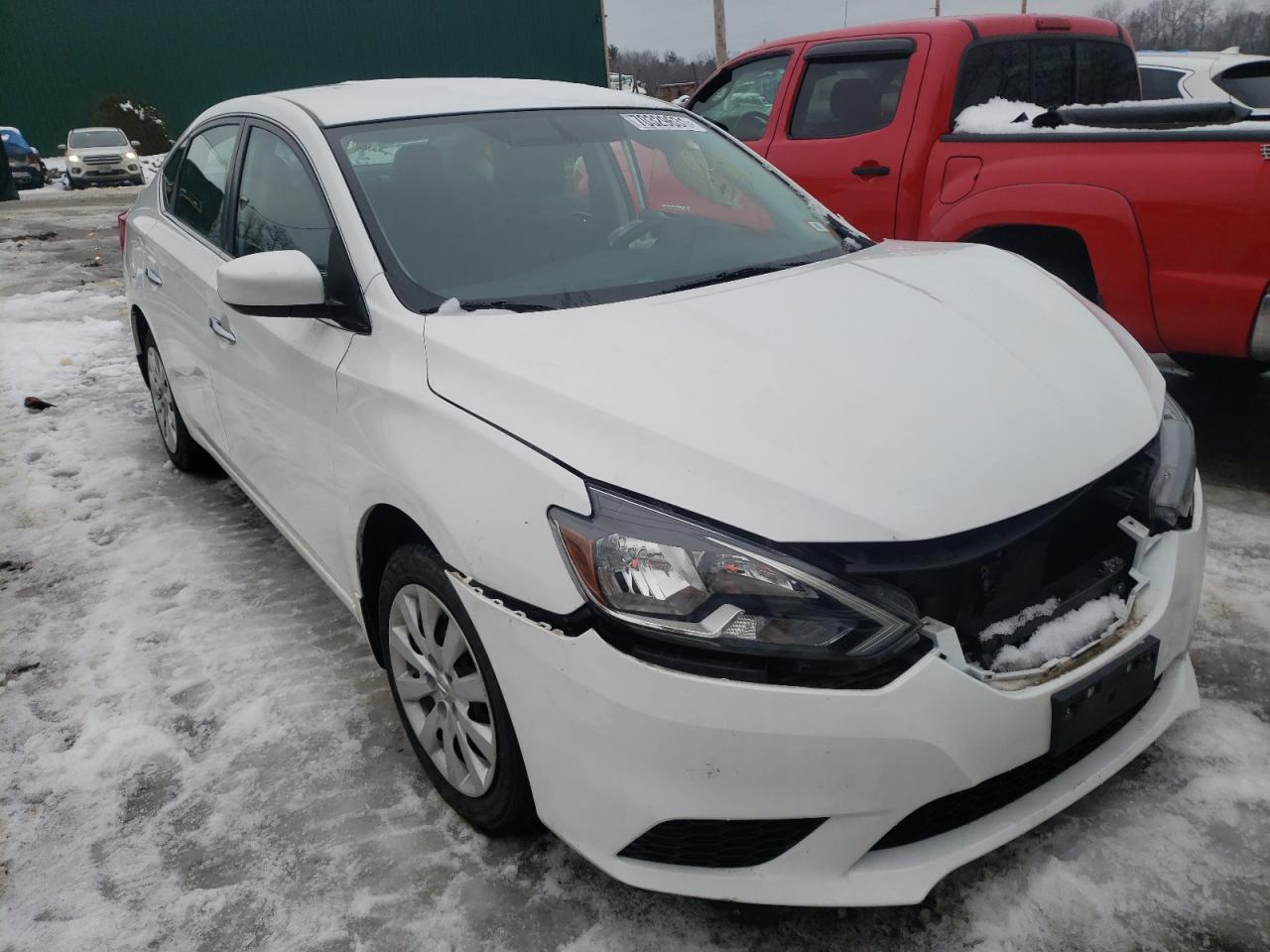 NISSAN SENTRA S 2017 with VIN 3N1AB7AP6HY404752 - Photo from auction