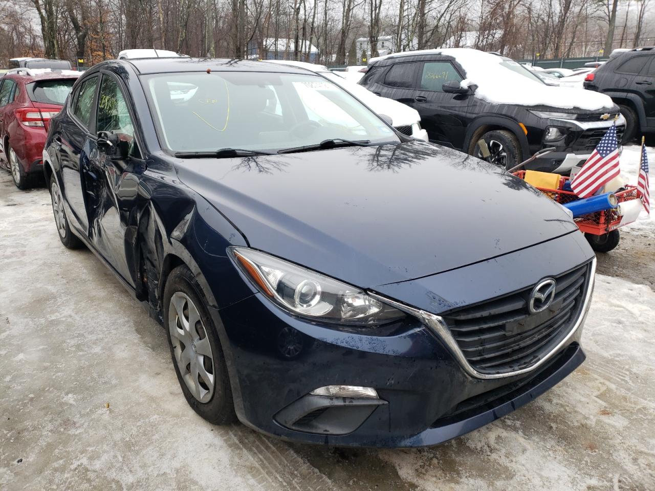 MAZDA 3 SPORT 2015 with VIN 3MZBM1K7XFM140928 - Photo from auction