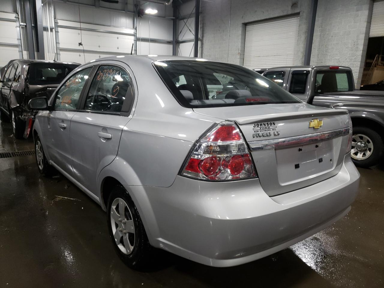 Photo 3 from auction – 2010 CHEVROLET AVEO LS with VIN KL1TD5DE8AB104334