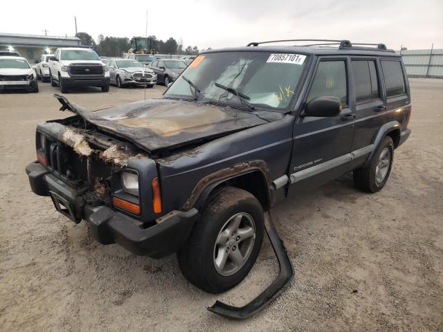 Photo 2 from auction – 2001 JEEP CHEROKEE S with VIN 1J4FF48SX1L570104