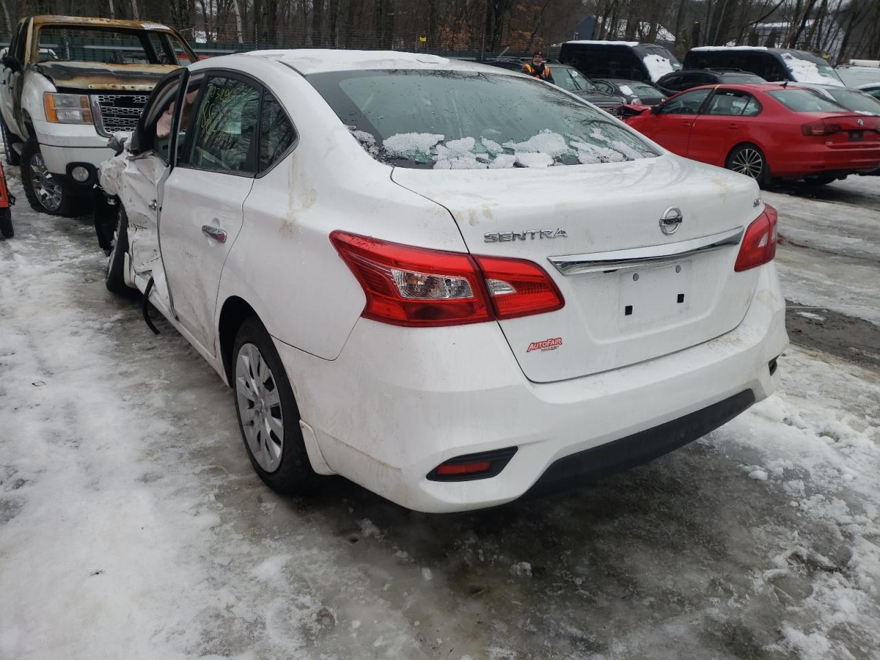Photo 3 from auction – 2017 NISSAN SENTRA S with VIN 3N1AB7AP6HY404752