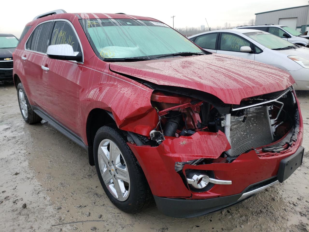 CHEVROLET EQUINOX LT 2015 with VIN 2GNALDEK5F6112121 - Photo from auction