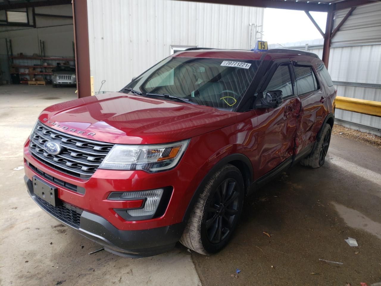 Photo 2 from auction – 2017 FORD EXPLORER X with VIN 1FM5K7D88HGA93244