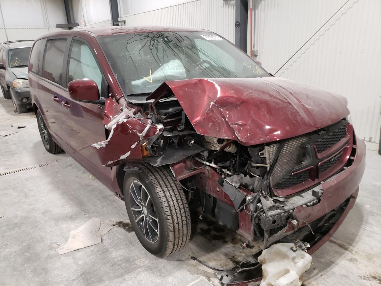 DODGE GRAND CARA 2019 with VIN 2C4RDGEG8KR614197 - Photo from auction