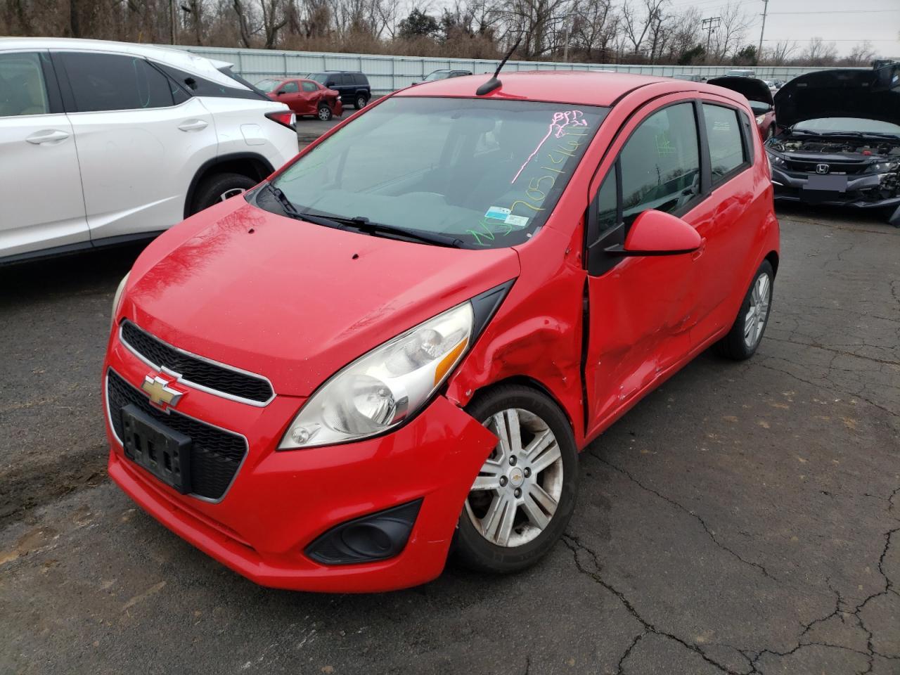 Photo 2 from auction – 2013 CHEVROLET SPARK 1LT with VIN KL8CD6S98DC532920