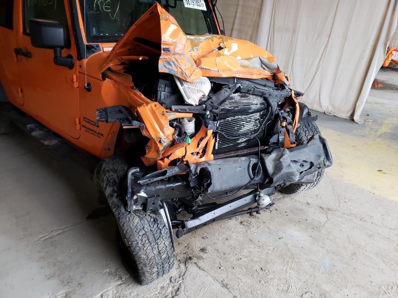 Photo 9 from auction – 2012 JEEP WRANGLER U with VIN 1C4BJWDG9CL265969