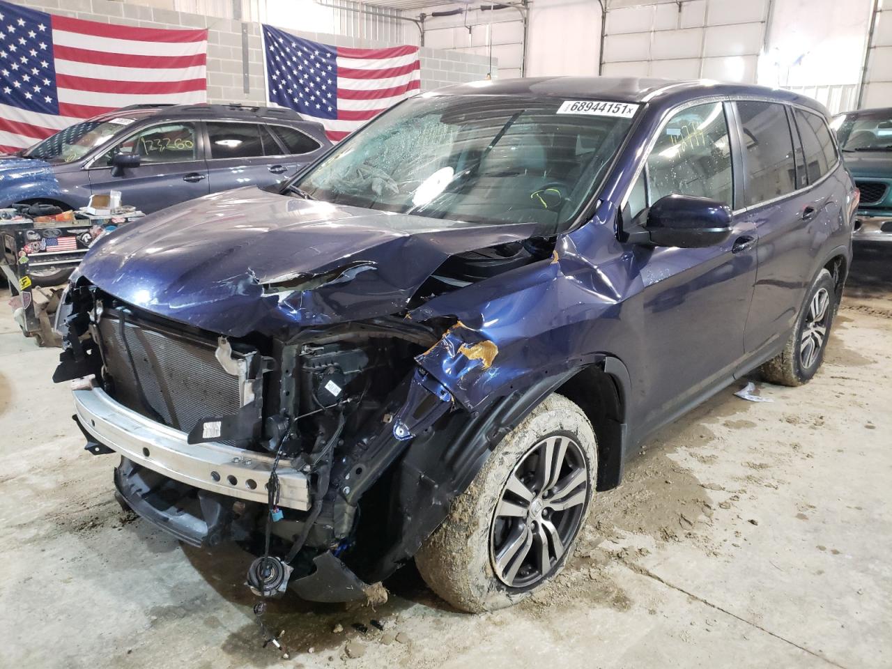 صورة رقم 2 من المزاد - 2018 HONDA PILOT EX مع VIN 5FNYF6H43JB026347