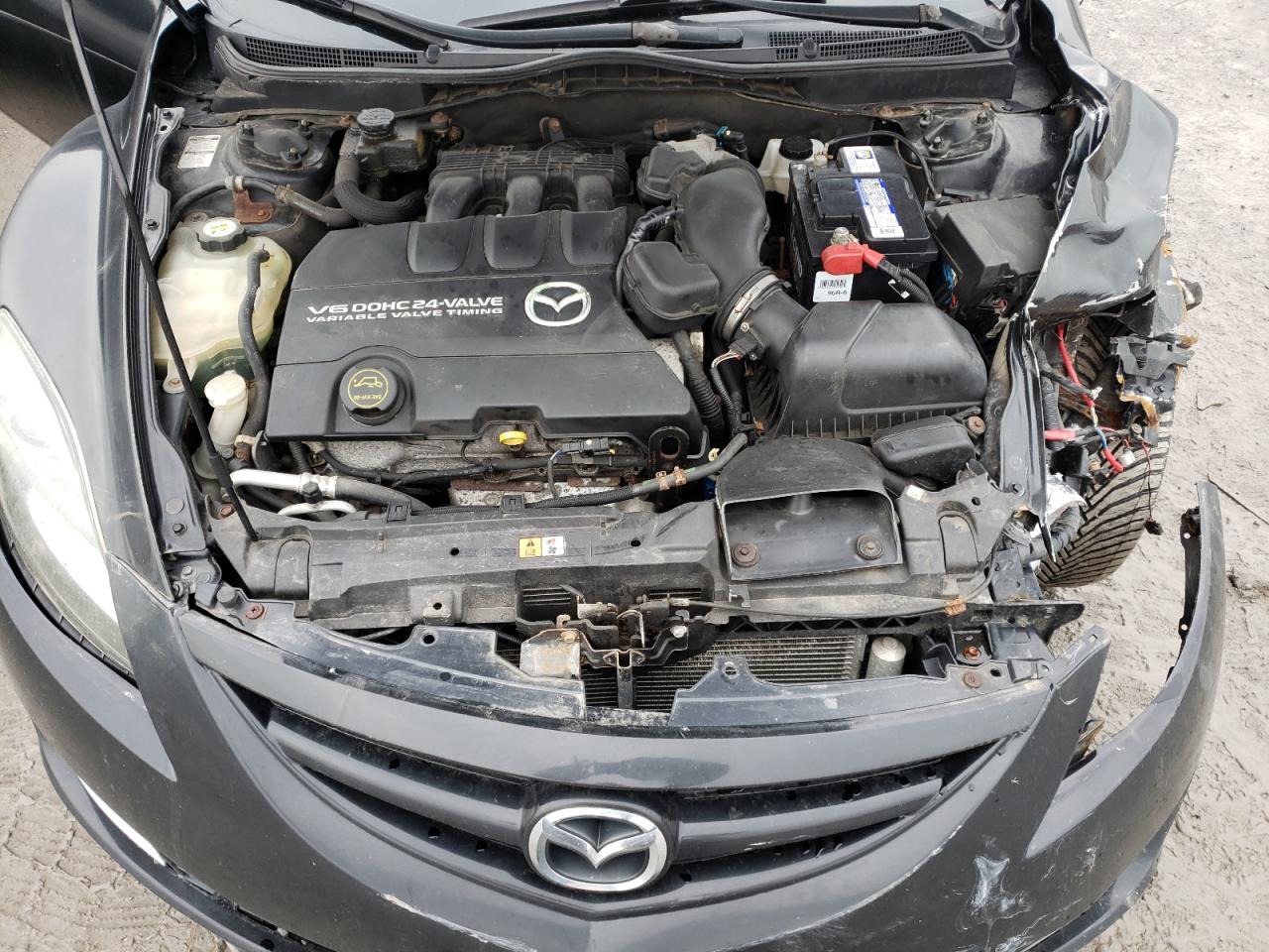 Photo 7 from auction – 2009 MAZDA 6 S with VIN 1YVHP82B495M01136