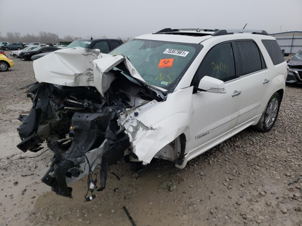 Photo 2 from auction – 2016 GMC ACADIA DEN with VIN 1GKKVTKD2GJ188587