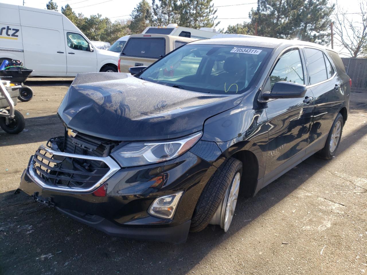 Photo 2 from auction – 2018 CHEVROLET EQUINOX LT with VIN 2GNAXJEV9J6155558