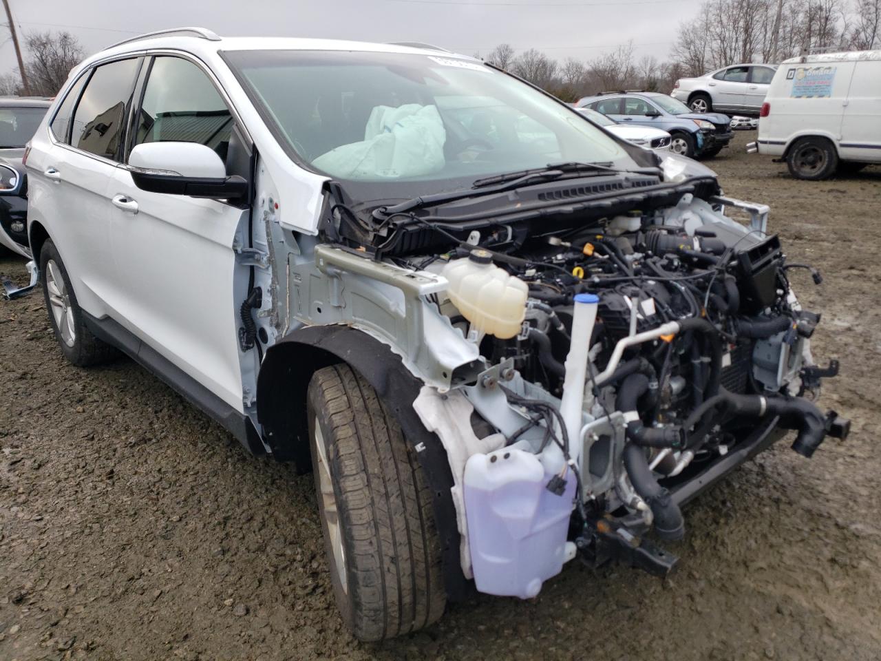 FORD EDGE SEL 2019 with VIN 2FMPK3J92KBB94535 - Photo from auction