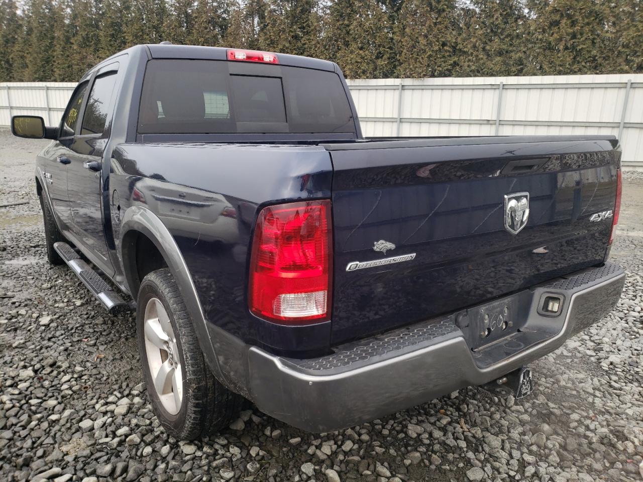 Photo 3 from auction – 2013 RAM 1500 SLT with VIN 1C6RR7LT0DS552661