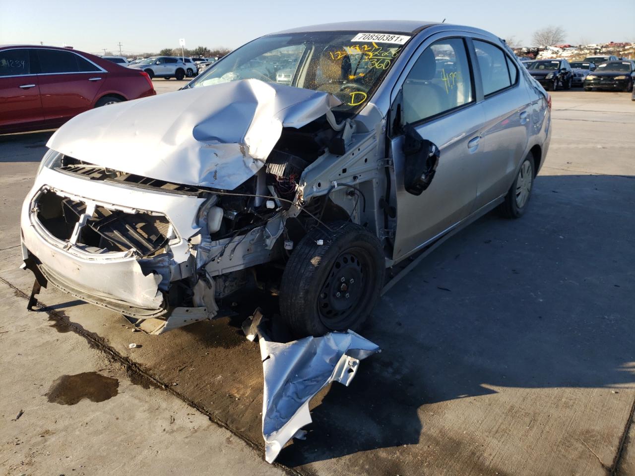 Photo 2 from auction – 2019 MITSUBISHI MIRAGE G4 with VIN ML32F3FJ6KHF13983