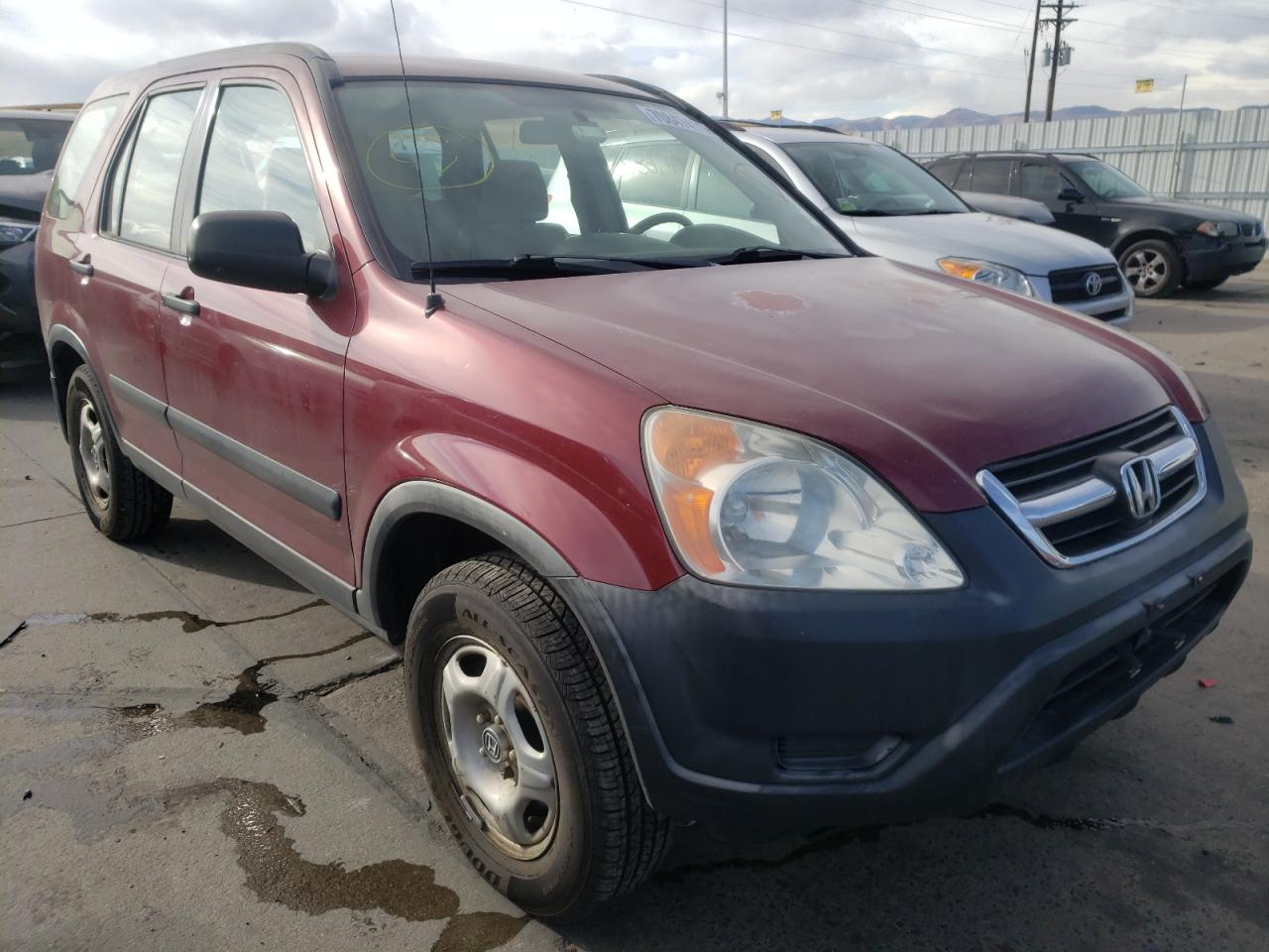 HONDA CR-V LX 2004 with VIN JHLRD68504C005124 - Photo from auction