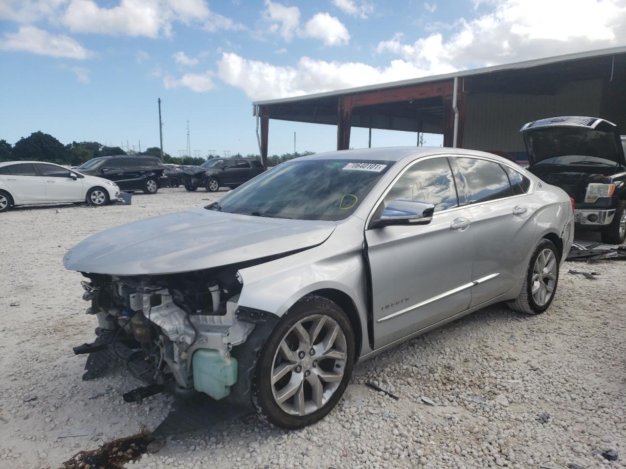 Photo 2 from auction – 2017 CHEVROLET IMPALA PRE with VIN 2G1145S36H9129500