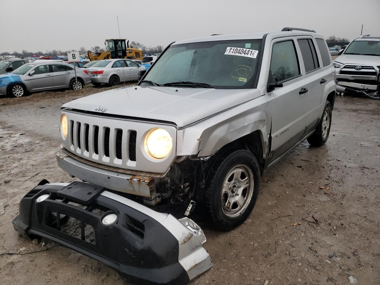 Photo 2 from auction – 2011 JEEP PATRIOT with VIN 1J4NT1GA2BD203561