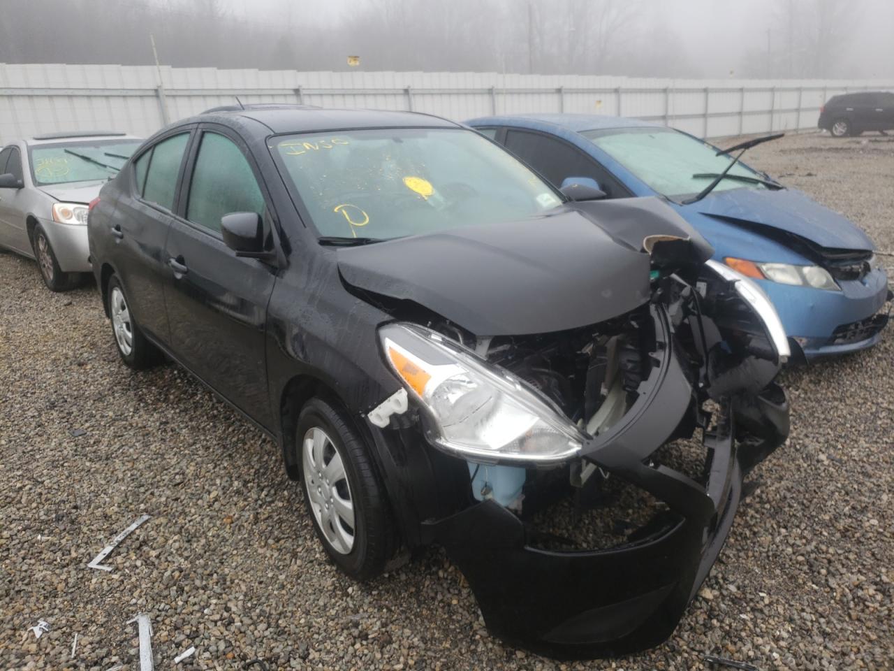 NISSAN VERSA S 2019 with VIN 3N1CN7AP9KL827748 - Photo from auction