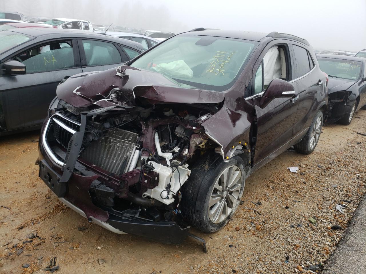 Photo 2 from auction – 2017 BUICK ENCORE PRE with VIN KL4CJASB5HB214801