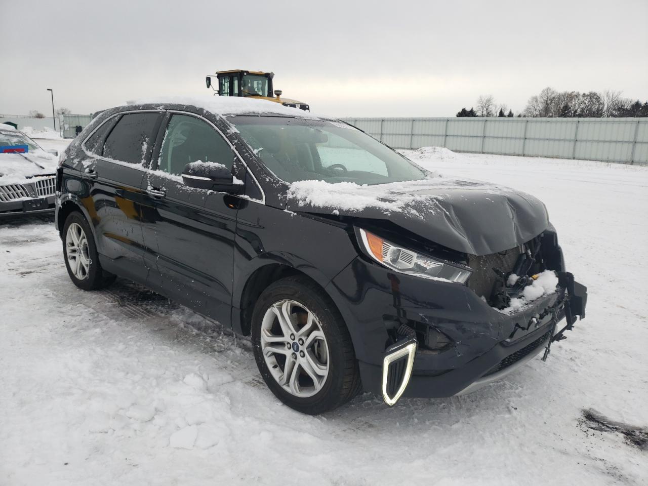FORD EDGE TITAN 2015 with VIN 2FMTK4K97FBB28748 - Photo from auction