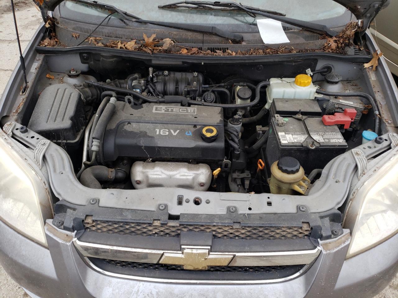 Photo 7 from auction – 2008 CHEVROLET AVEO with VIN KL1TG56608B233577