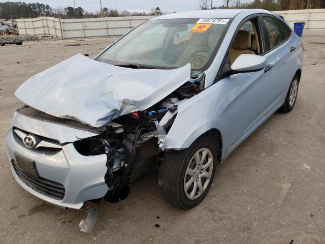 Photo 2 from auction – 2012 HYUNDAI ACCENT GLS with VIN KMHCT4AE3CU073815