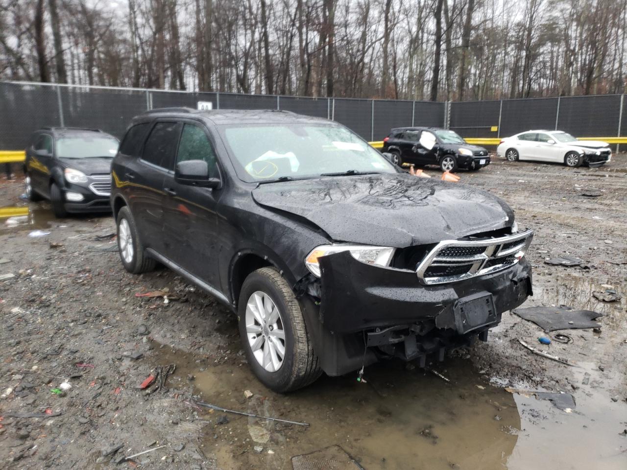 DODGE DURANGO SX 2014 with VIN 1C4RDJAG2EC514662 - Photo from auction